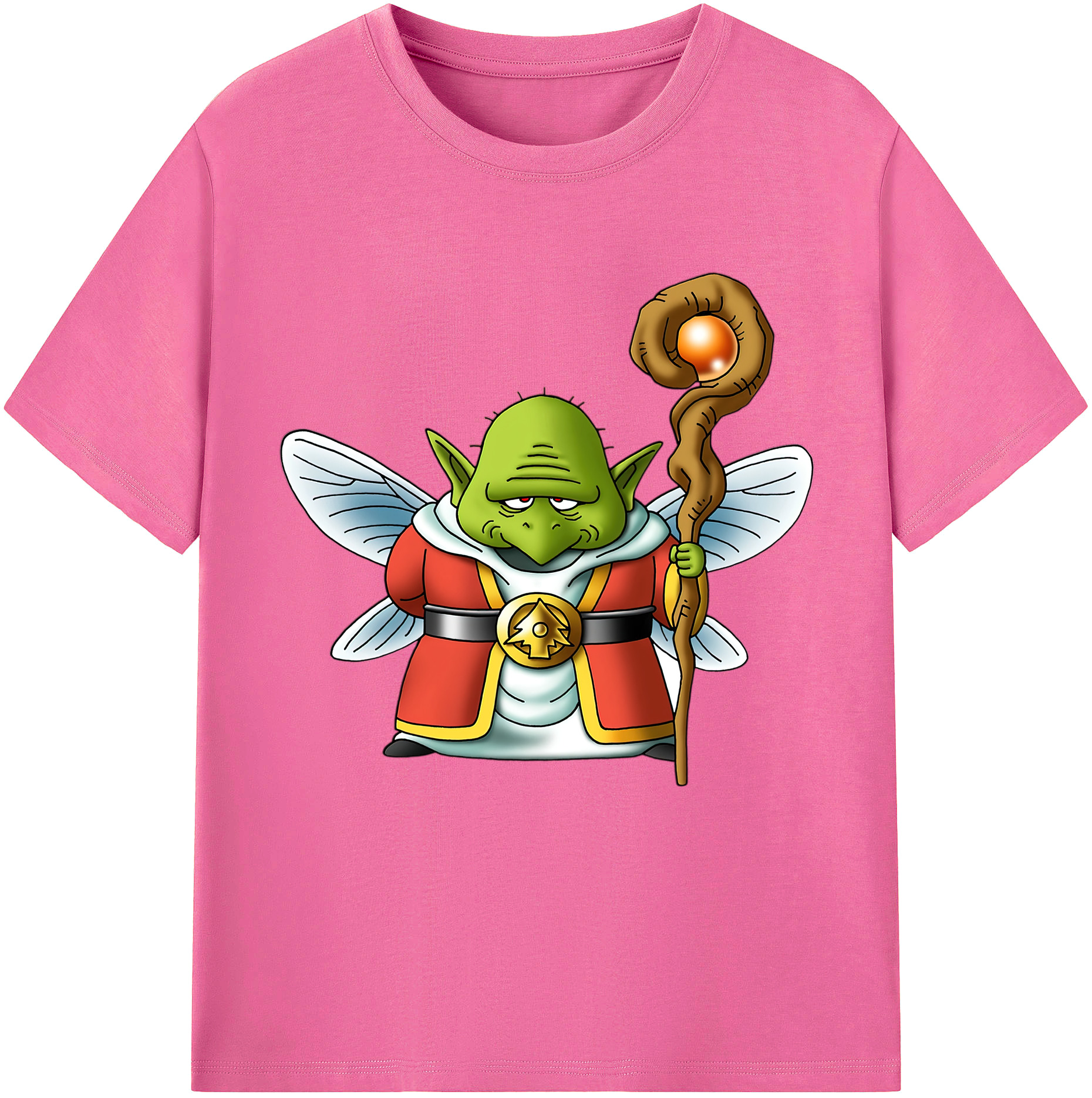 （画像用） ドラゴンクエスト Doragon Kuesuto Dragon Quest レディースカジュアルプリントTシャツ（綿100％）